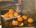Alcide Campestrini (1863-1940) - Natura morta con mandarini, Antiek en Kunst