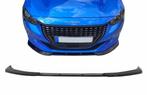 Voorspoiler Peugeot 208 Mk2 (2020-Up) Glans Zwart, Ophalen of Verzenden, Nieuw