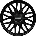 Sparco Wieldoppen Roma - 14-inch - Zwart - Set van 4 stuks, Ophalen of Verzenden, Zo goed als nieuw