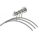 Intersteel Garderobesteun met 3 kledinghangers - RVS, Verzenden, Nieuw