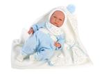 Llorens baby pop LALO (42cm) (Poppen 37- 45 cm, Poppen), Ophalen of Verzenden, Nieuw, Babypop