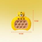 Pop It game - Tijger - Pop It Spel - V3 Quick push - Spel, Verzenden, Nieuw, Puzzelen, Met geluid