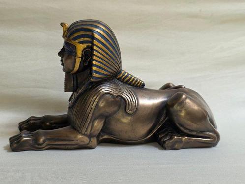 Beeld, Sfinx - 14 cm - Gips, Antiek en Kunst, Curiosa en Brocante
