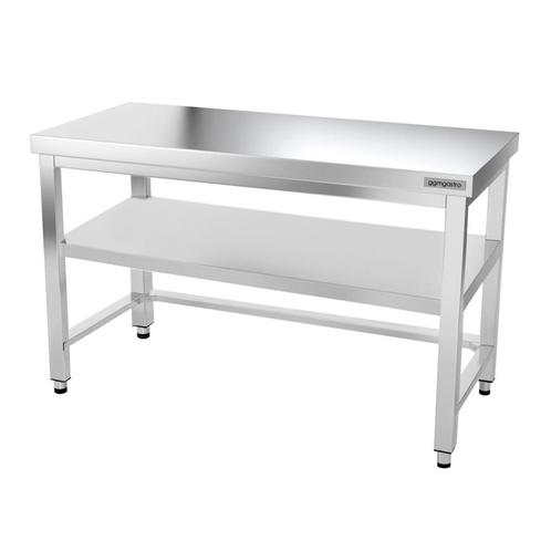 GGM Gastro | RVS werktafel PREMIUM - 1400x700mm |, Zakelijke goederen, Horeca | Meubilair en Inrichting, Nieuw in verpakking, Meubilair
