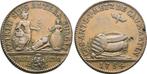 Brons medaille 1754 Metz Stadt:, Postzegels en Munten, Munten | Europa | Niet-Euromunten, Verzenden