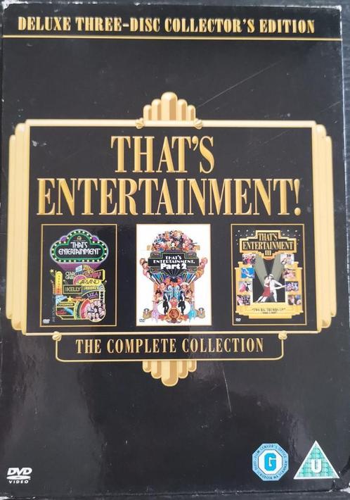 That´s Entertainment (3 disc)    Gratis verzenden, Cd's en Dvd's, Dvd's | Tv en Series, Nieuw in verpakking, Boxset, Overige genres