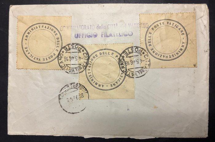 Vaticaanstad 1945 - Racc. affranc. Multipla met segnatasse:, Postzegels en Munten, Postzegels | Europa | Italië