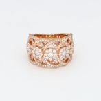 Ring - 18 karaat Roségoud Diamant (Natuurlijk) - Diamant, Sieraden, Tassen en Uiterlijk, Ringen, Nieuw