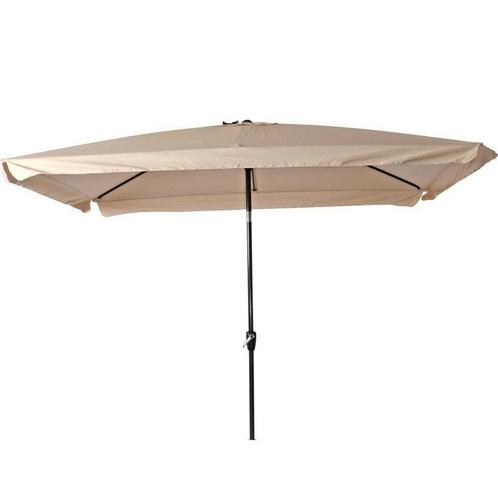 Libra parasol met volant ecru 3x2 m, Huis en Inrichting, Stoelen, Nieuw, Ophalen of Verzenden