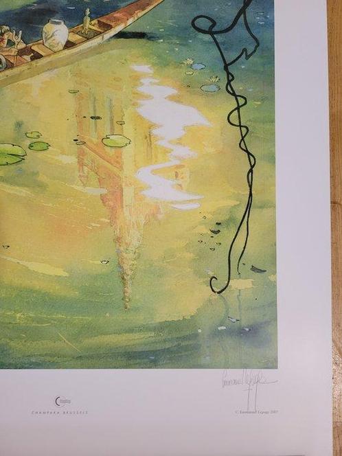 Lepage, Emmanuel - 1 Offset Print - La Forêt cathédrale -, Boeken, Strips | Comics