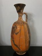 Replica van een oude Griek Vaas - 31 cm - Grote lekythos met