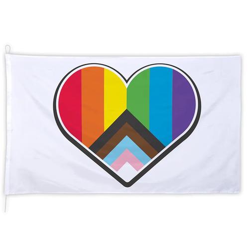 Vlag Pride 2m, Hobby en Vrije tijd, Feestartikelen, Nieuw, Verzenden