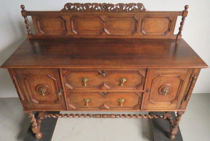 Pander & Zn. - Hoog dressoir - Eik, Koper - Bezorging, Antiek en Kunst, Antiek | Overige Antiek