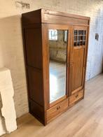 Kledingkast art deco hang leg (Bezorging heel NL), Antiek en Kunst, Ophalen of Verzenden