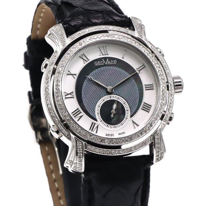 GEOVANI - Diamond Swiss Watch - GOM509-SL-D-1 - Zonder, Sieraden, Tassen en Uiterlijk, Horloges | Heren