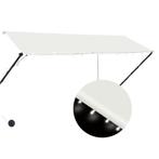 Zonwering Creme met LED - Retourdeal - Bespaar 46%!, Tuin en Terras, Nieuw, Ophalen of Verzenden, 150 tot 300 cm, 250 cm tot 450 cm
