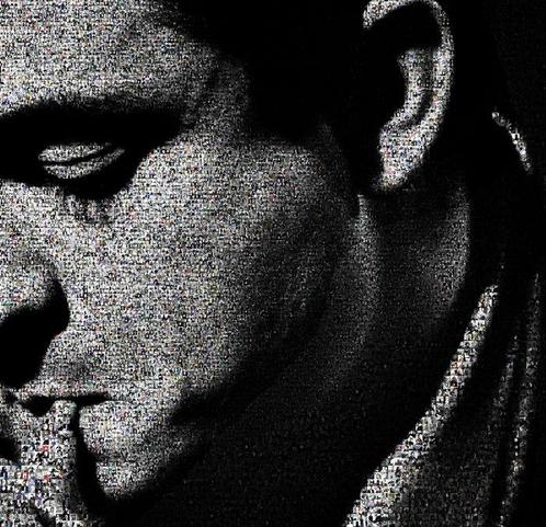 David Law (1967) - Crypto Johnny Cash VI, Antiek en Kunst, Kunst | Schilderijen | Modern