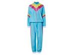 Jaren ‘90 Trainingspak – Lichtblauw/Geel/Roze - - Maat M, Kleding | Heren, Ophalen of Verzenden, Nieuw, Maat 48/50 (M)