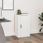 vidaXL Dressoir 40x33x70 cm bewerkt hout wit, Huis en Inrichting, Minder dan 50 cm, Verzenden, Nieuw, 25 tot 50 cm