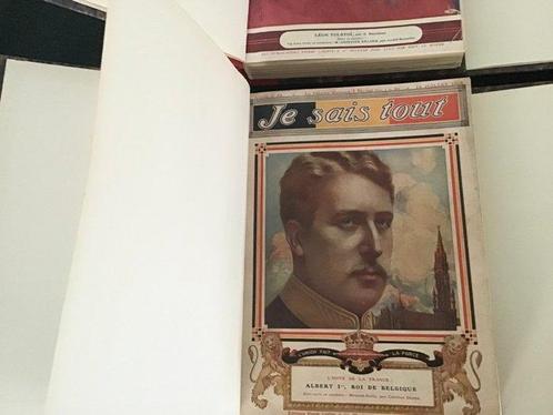 Pierre Lafitte , Paris - Je sais tout - 1911-1910, Antiek en Kunst, Antiek | Boeken en Bijbels