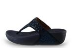 Fitflop Slippers in maat 37 Blauw | 10% extra korting, Slippers, Zo goed als nieuw, Fitflop, Verzenden