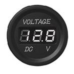 ProPlus Digitale voltmeter - inbouw - 6-30V - Ø 28 mm - b.., Ophalen of Verzenden, Nieuw