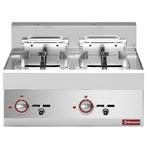 Diamond Alpha 650 | Friteuse | 10+10L | 400V | Aftapkranen |, Ophalen of Verzenden, Nieuw in verpakking