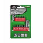 Benson Bitset Torx - Chroom Vanadium - 16-delig - Inclusi..., Doe-het-zelf en Verbouw, Gereedschap | Boormachines, Ophalen of Verzenden