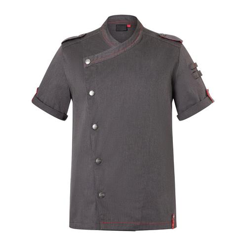 GGM Gastro | KARLOWSKY | Koksjas Met Korte Mouwen Denim |, Huis en Inrichting, Keuken | Textiel, Overige kleuren, Nieuw, Overige typen