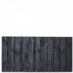 Schutting Tuinscherm Dresden 90x180cm zwart gespoten Grenen, 1 tot 2 meter, Minder dan 3 meter, Nieuw, Ophalen of Verzenden