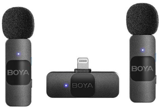 BOYA BY-V2 (V2.0) microfoon Zwart Microfoon met, Muziek en Instrumenten, Microfoons, Verzenden