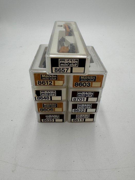 Märklin Z - 8603, 8701, 8611, 8622, 8633, 8606, 8648, 8611,, Hobby en Vrije tijd, Modeltreinen | H0