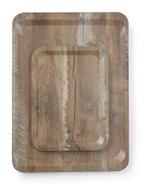 Dienblad - Eiken - 24 x 35 cm - Melamine - Hendi - 508916, Verzenden
