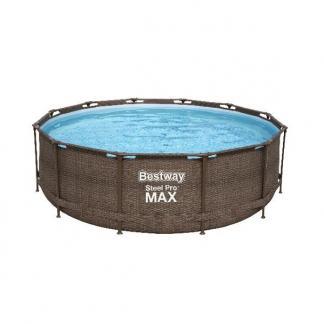 Zwembad | Bestway | Frame (Ø 366 x 76 cm, Rotan), Tuin en Terras, Zwembad-toebehoren, Nieuw, Verzenden