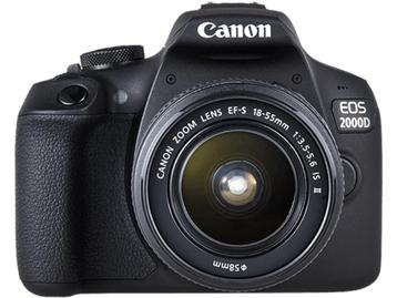Canon EOS 2000D - Body - 24,1Mpx CMOS - Zwart beschikbaar voor biedingen