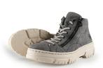 Rieker Laarzen in maat 43 Grijs, Kleding | Dames, Schoenen, Hoge laarzen, Verzenden, Grijs, Gedragen