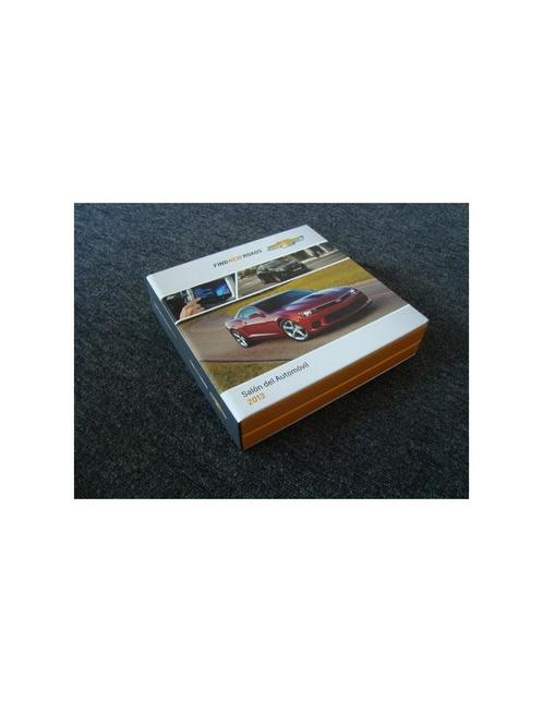 2013 CHEVROLET SALON DEL AUTOMOVIL PERSMAP SPAANS, Boeken, Auto's | Folders en Tijdschriften, Chevrolet
