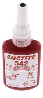 Loctite 542 Bruin 50 ml Schroefdraad Afdichting, Nieuw, Verzenden