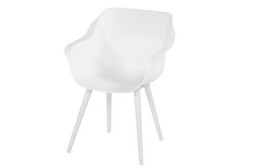 Hartman Sophie Studio dining armstoel - White - Alu poot, Tuin en Terras, Tuinstoelen, Nieuw, Overige materialen, Verzenden