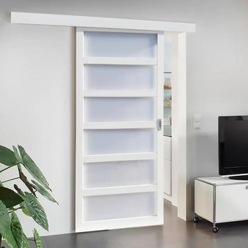 ACTIE Balci luxe schuifdeur Noah in kleur wit BxH 90x211 cm beschikbaar voor biedingen