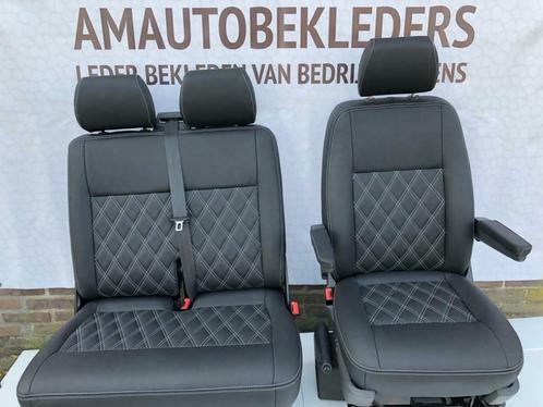 Stoel en Bank voor Transporter T5 T6  Vito met zwart leder, Auto-onderdelen, Interieur en Bekleding, Nieuw, Mercedes-Benz, Opel