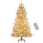 LIVSK Zilveren Kunstkerstboom - 637 Sneeuw - Beflockte Takpu, Diversen, Verzenden, Nieuw