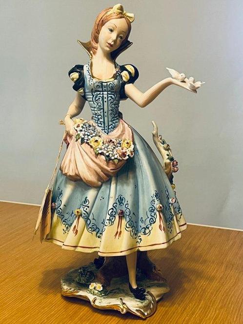 Capodimonte - sculptuur, Blancanieves y los 7 enanos - 31 cm, Antiek en Kunst, Antiek | Glas en Kristal