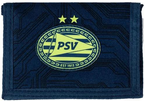 Kingdo PSV Portemonnee Blauw Geel, Sport en Fitness, Voetbal, Nieuw, Verzenden