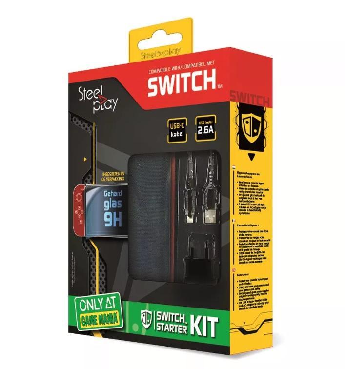 Nintendo Switch Starter Pack Accessoirespakket Game Mania, Spelcomputers en Games, Spelcomputers | Overige Accessoires, Verzenden
