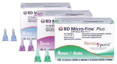 BD Microfine+ pennaald 0,23 x 4 mm 32G - 100 stuks 320141, Diversen, Verpleegmiddelen, Nieuw, Verzenden