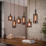 Hanglamp Eettafel - Nieuw - Glas - Uniek - Glazen Bollen, Huis en Inrichting, Nieuw, Glas, 75 cm of meer, Modern, Industrieel, Design, Minimalistisch
