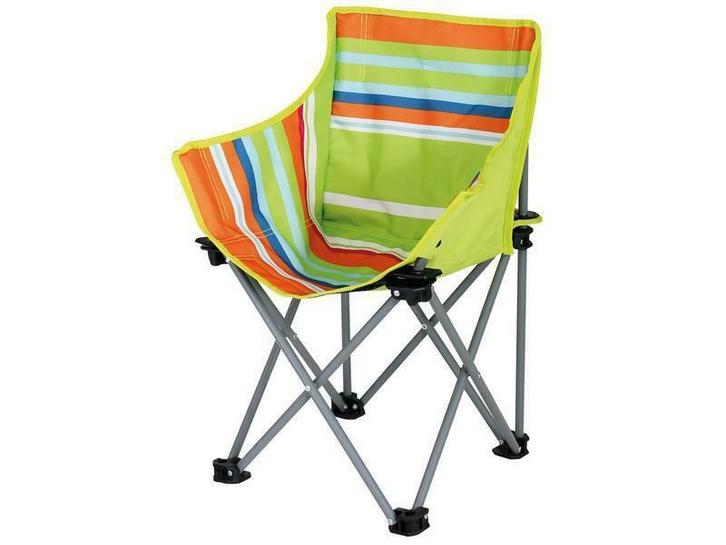 Eurotrail Kindervouwstoel Xavier Kids Multi Lines, Caravans en Kamperen, Kampeeraccessoires, Nieuw