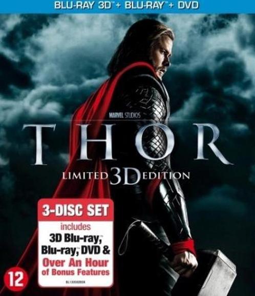 Thor 2d en 3d (blu-ray tweedehands film), Cd's en Dvd's, Blu-ray, Zo goed als nieuw, Ophalen of Verzenden