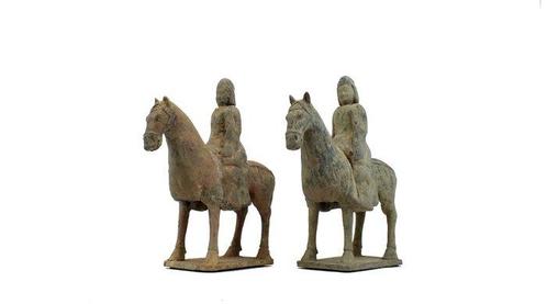 Het oude China, Noordelijke Wei Terracotta Extreem zeldzaam, Verzamelen, Mineralen en Fossielen
